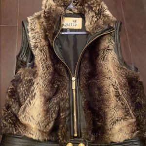 Fluffy vest